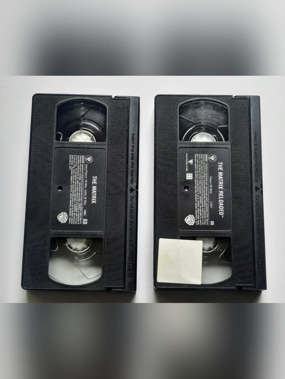 Matrix & Matrix Reloaded VHS - Picture 6 of 7